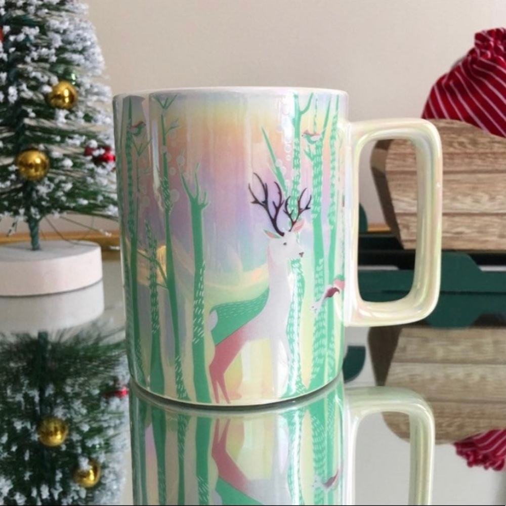 Starbucks 2020 Holiday Iridescent Ceramic Mug